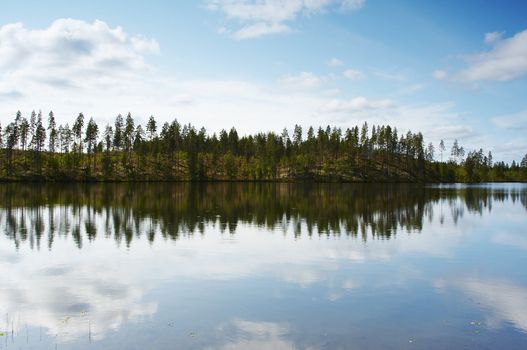 Lake landscape