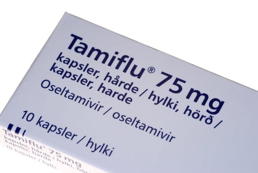 Tamiflu 75mg from Roche.
Selectiv focus.
