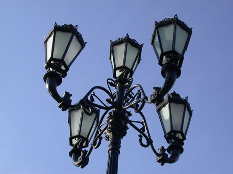 The street lamp, artistic forging, Moscow
