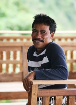 Portrait men. Bali. Indonesia