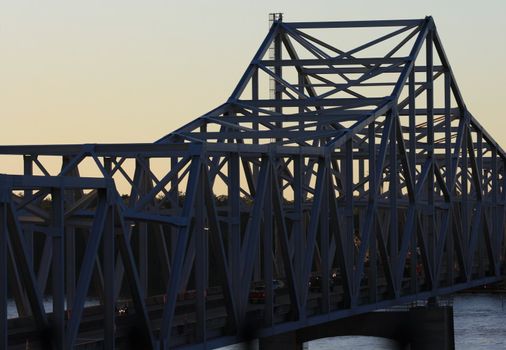 I-20 bridge crossing Mississippi River