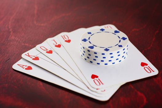 Winning poker hand