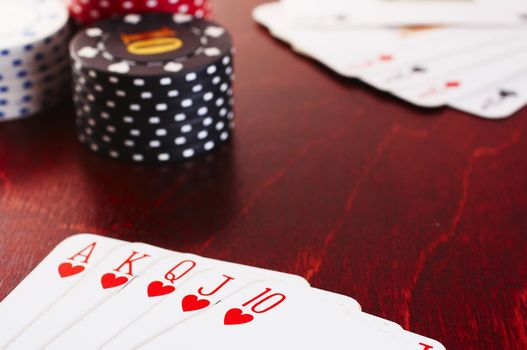 Winning poker hand