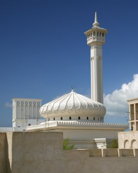 A White Mosque and miniret 