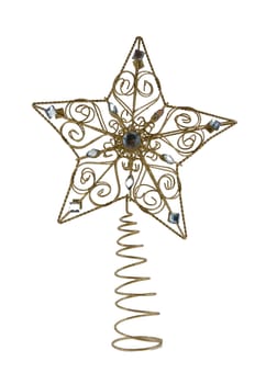 The picture of cute christmas decoration star