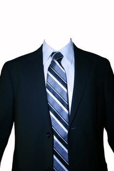 The suit of a business man