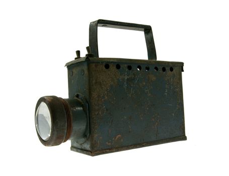 The picture of the flashlight for the miners