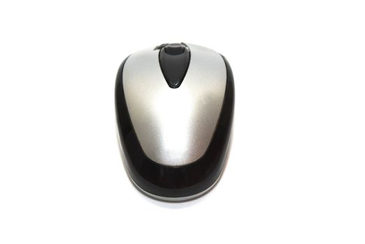 photo of the computer mouse on white background