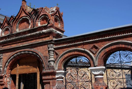 The oldest church of the city of Yaroslavl.