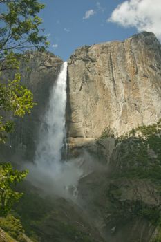 Yosemite Falls is the highest measured waterfall in North America. Located in Yosemite National Park in the Sierra Nevada mountains of California