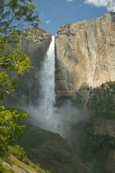 Yosemite Falls is the highest measured waterfall in North America. Located in Yosemite National Park in the Sierra Nevada mountains of California