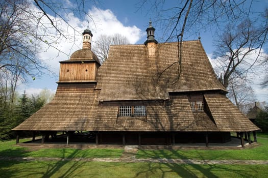 Wooden Church builded in XVI century in Sekowa, Poland. This church is on UNESCO list.