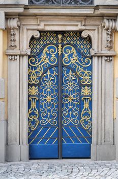 Beautiful doors in Wroclaw, Poland
