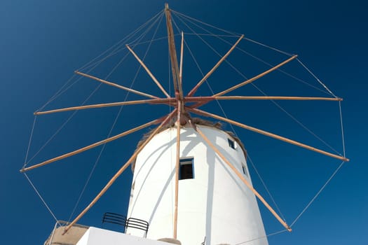 Windmill in Santorini Island, Greece