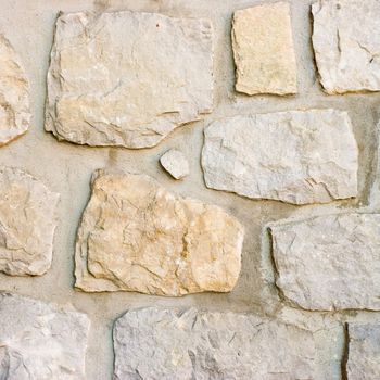 Stone tile wall pattern background