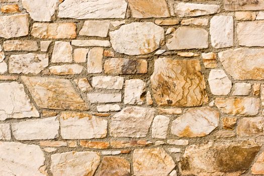 Stone tile wall pattern background