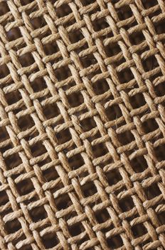 Burlap close-up texture