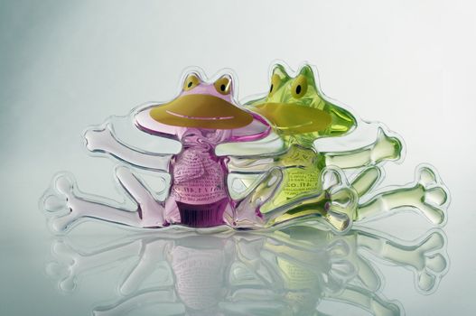 soap toy frog