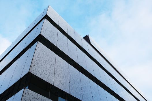 office wall and the sky