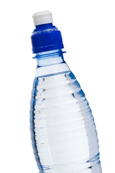 Isolated water bottle over white background