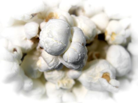 Pop corn close up