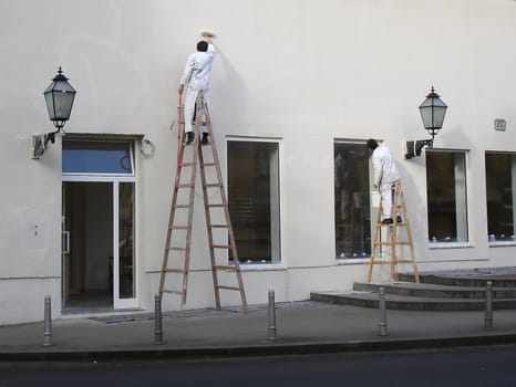 Painters at work