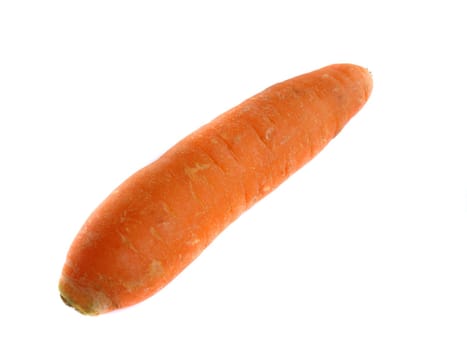 isolated carrot close up 