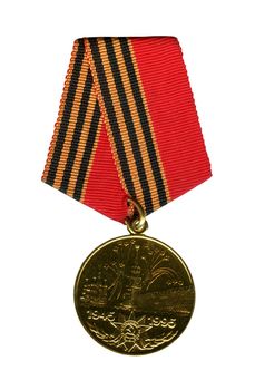 The Soviet medal for 50 years second world war