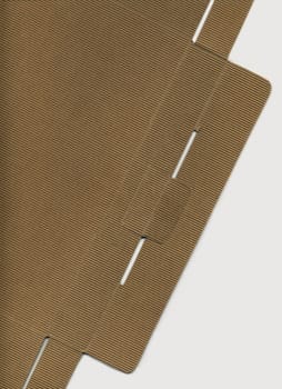 scanned image of corrugated cardboard

