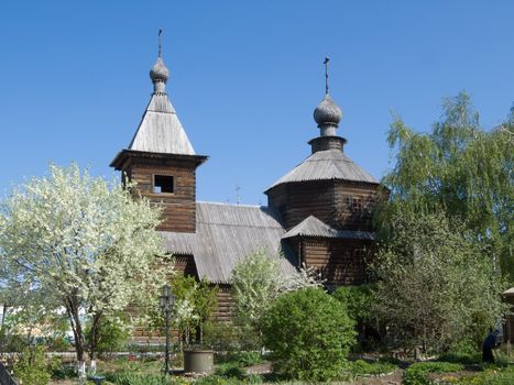 Sergiy Radonezhskiy Wooden church in Murom from Russia