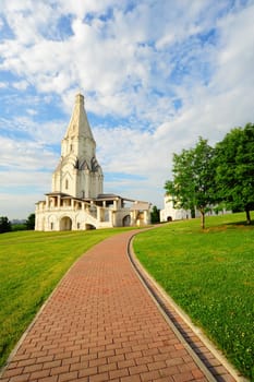 Ascension Church. Architectural Ensemble  In Kolomenskoye. Moscow