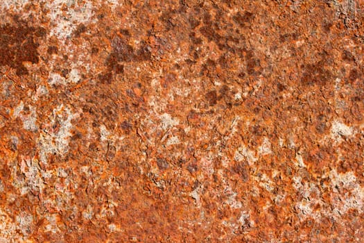 Rusty metal surface close up