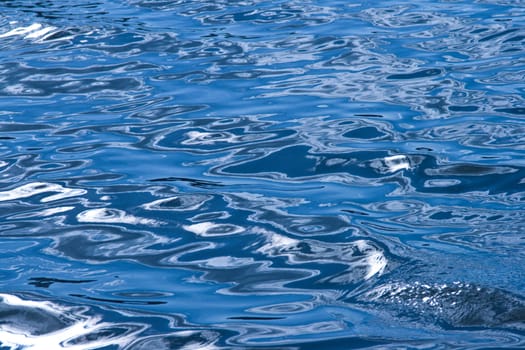 Water surface with ripples