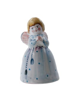 The picture of the  cute ceramic angel