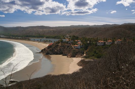 Beautiful private cliff top resort on secluded beach