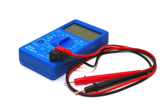 photo of the multimeter on white background