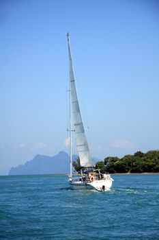 Yacht Sailing in Phang Nga Bay