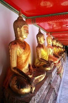 Buddha Statues at Wat Po, Bangkok