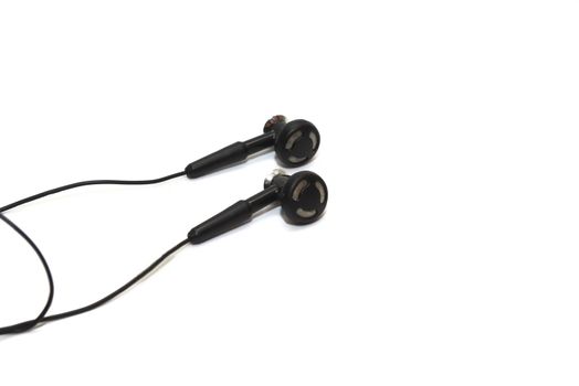 photo of the headphones on white background
