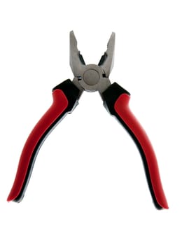 the picture of the pliers on the white