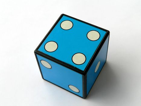 Blue dice 4