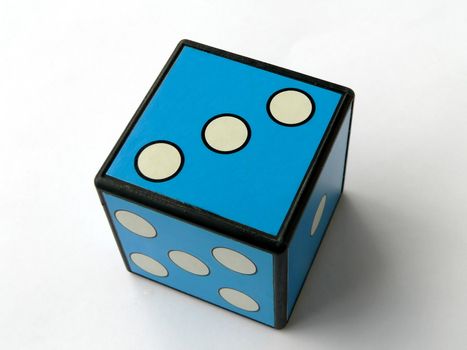 Blue dice 3