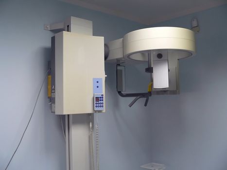 X-rays device in dental office