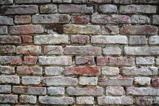 Ruins Of The Old Brick Wall Can Be Used As Background