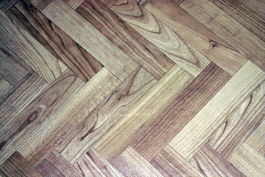 Texture of new polished flooring
