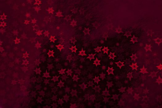 Red wrapping paper with stars