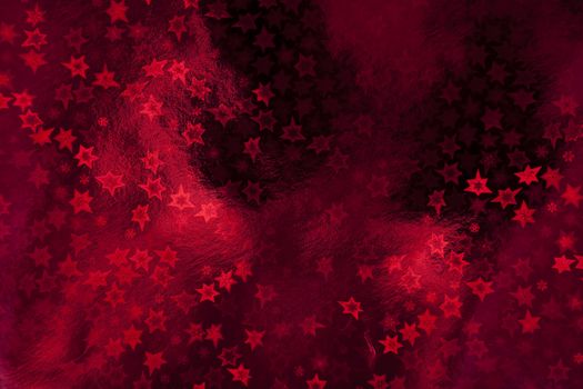 Red wrapping paper with stars