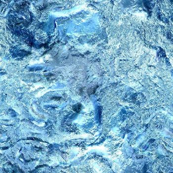 Blue icy surface, patterns, texture suits for duplication of the background