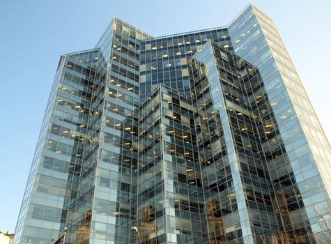 A tall office building in Winston Salem North Carolina
