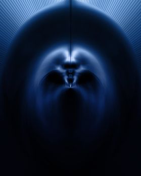 Dark blue abstract background